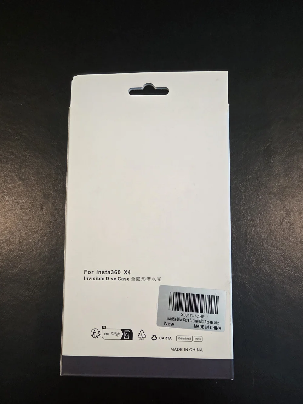 Insta360 X4 Invisible Dive Case – NEW Waterproof 50m Underwater Housing Only